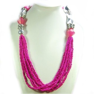 Colar Beads Collection - Rosa